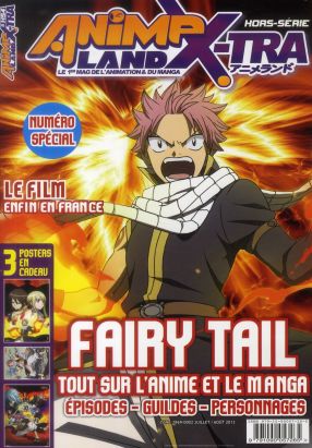 Animeland X-tra Hors-Série Tome 4 : Fairy Tail, tout sur l'animé et le manga