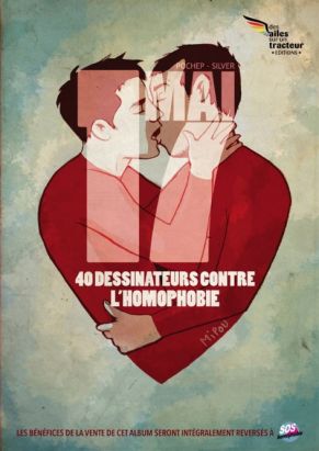 Projet 17 mai : 40 dessinateurs contre l'homophobie