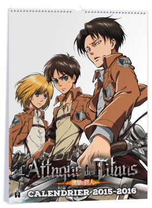 L'attaque des titans - calendrier 2016