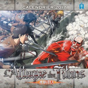 L'attaque des titans - calendrier 2017