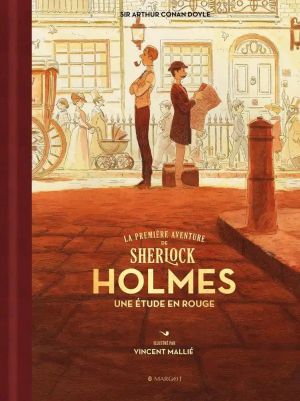 Sherlock Holmes : une étude en rouge - illustré