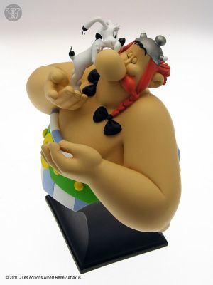 figurine Obélix et Idéfix