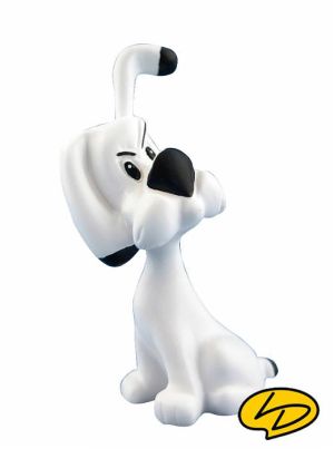 Figurine idefix agacé
