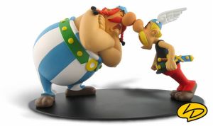 Figurine asterix et obelix, la zizanie