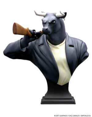 figurine Mini Buste Taureau "Black Claws"