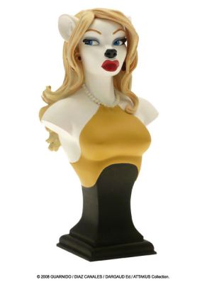Buste de collection Attakus Blacksad Hans Karup L'Ours Blanc B408 (2008