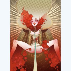 Affiche Lacrima cristi assise ; Barbucci et Canepa ; 50x70