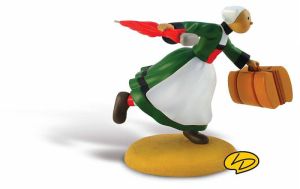 Figurine Bécassine voyage