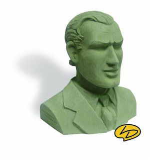 Figurine buste blake monochrome Figurine buste blake monochrome