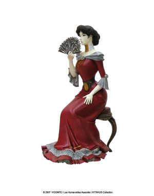 figurine Sasmira polychrome figurine Sasmira polychrome