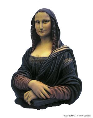 figurine MONA-LISA couleur