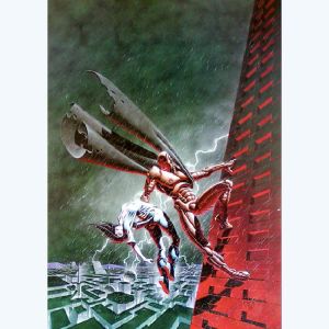 Affiche La Cité ; s Robots ; Caza ; Signée & Numérotée 500 ex. ; 60x80
