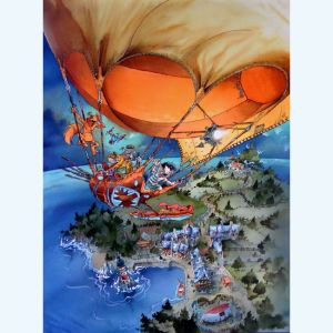 Affiche Pitchi Poï ; Cagniat  ; 50x70