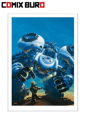 Affiche Robot ;Manchu