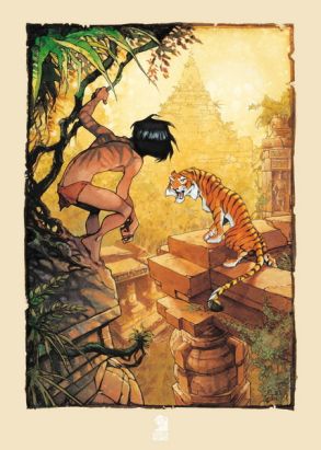 Affiche le Livre de la jungle ;Vatine ; 50x70