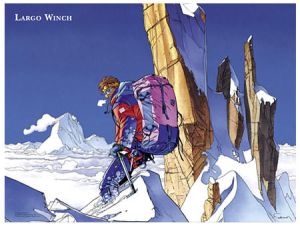 Affiche Montagnes Rocheuses ;Francq