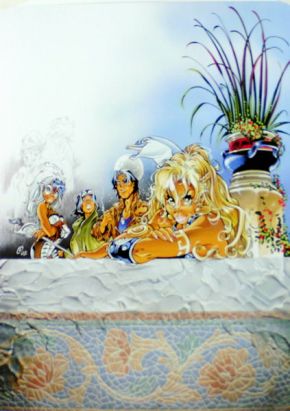 Affiche Festival Vaison 2006 ; Crisse ; 48x68