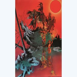 Affiche Lutins ; Duval ; Signée  ; 60x80