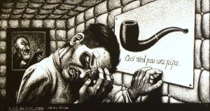 Illustration originale ; Je Doute Donc je Suis