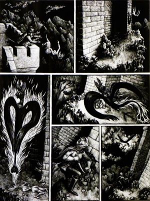 Planche originale Erzsebet ; p°40