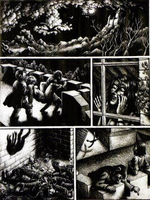 Planche originale Erzsebet ; p°43
