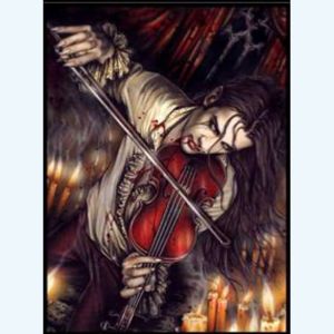 Affiche Favole N°9 Violin ; Francès ; 50x70