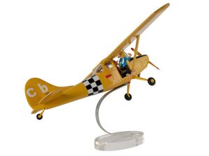 Figurine Spirou et Fantasio, Cessna bird dog L19 Figurine Spirou et Fantasio, Cessna bird dog L19