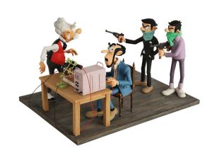 Figurine Saynète''L'Enlèvement''