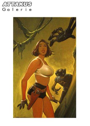 Affiche Moera Aventurière ;Labrosse