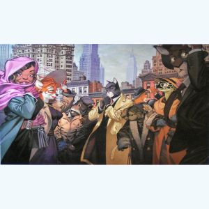 Affiche New Yord Couleur ; Guarnido ; 60x80