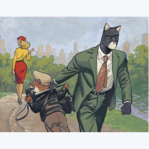 Affiche Central Park ; Guarnido