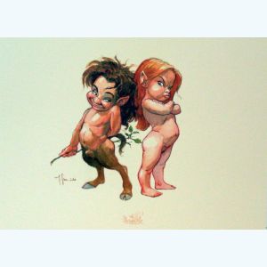 Affiche Petit Monde ; Guarnido ; 30x40