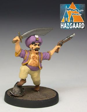 Figurine peinte Raïs Kader