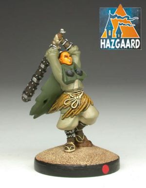 Figurine peinte Fauche le Vent Figurine peinte Fauche le Vent