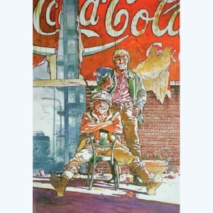 Affiche Coca ; Hermann ; 45x65