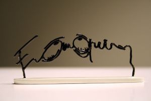 Figurine SIGNATURE FRANQUIN REGARD, Yeux triste