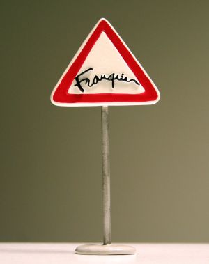 Figurine SIGNATURE FRANQUIN PANNEAU