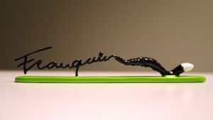 Figurine SIGNATURE FRANQUIN QUEUE CHAT