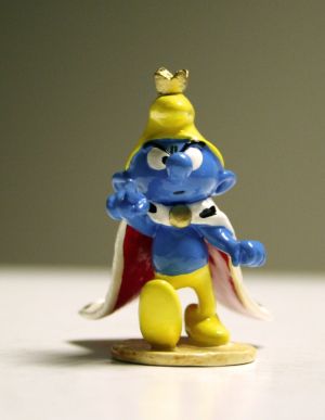 Figurine Schtroumpfissime A bas le Tyran