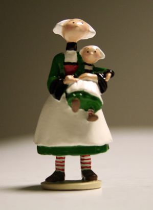 Figurine BECASSINE ET SA POUPEE BECASSINE