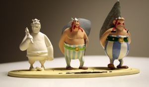 Figurine l'évolution d'obélix