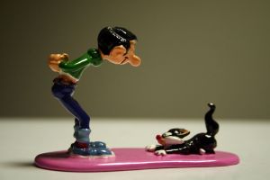 Figurine Chat Griffant