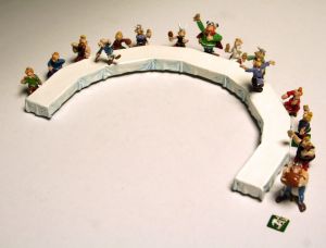 Figurine le banquet Astérix (17 figurines)