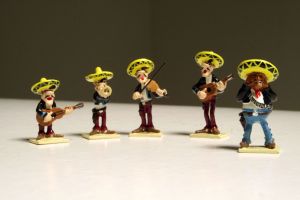 Figurine DALTONS MUSICIENS