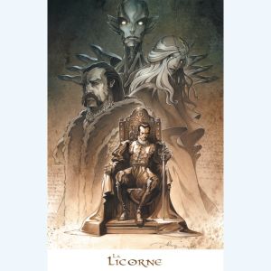 Affiche la Licorne ; Anthony ; 50x70