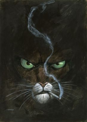 Affiche Blacksad - Guarnido - 1000ex. - 50x70