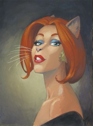 Affiche Portrait Natalia - Guarnido - 1000ex. - 30x40