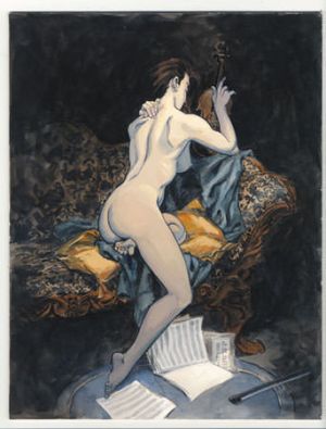 Affiche La Violoniste - Guarnido - 18x24