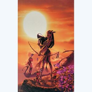 Affiche Luuna ; Kéramidas ; Signée & Numérotée 100 ex. ; 50x70