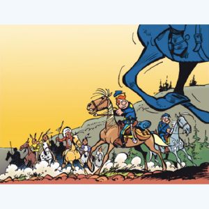 Affiche La débandade ; Lambil  ; 40x50